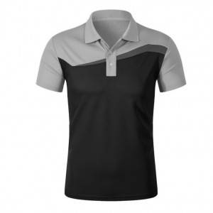 100% Cotton Yarn Dyed fabric sport dry fit men t-shirt polo shirts customized logo