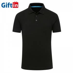 Short Sleeve Customizaed Blank Sport T-shirt Polo T Shirt 100% Cotton Mens Polo Men