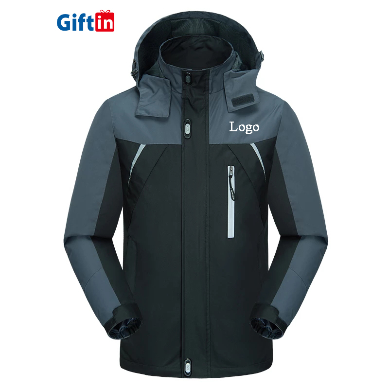 Men Winter Jackets 2020 Polyester Windbreaker Waterproof Skiing Pullover Used Winter Pocket Jacket