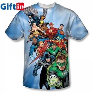 T Shirt Printing superhero 4 Logo Tshirt Symbol 3D Metal Marvel Tops Captain Tees Fashion Superhero Clothes Full Tshirts