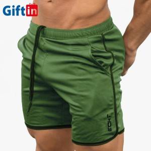 Wholesale New design in stock athletic training fitness gym sport running cotton men’s shorts