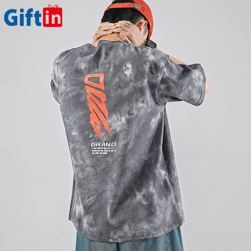 New Delivery for Sublimation Shirt Printing -  2020  High Quality Custom Logo Printing Fashion T-shirt Streetwear Hip Hop Tie Dye Tshirt Tie Dye t Shirts Oversized Mens – Gift detail pictures