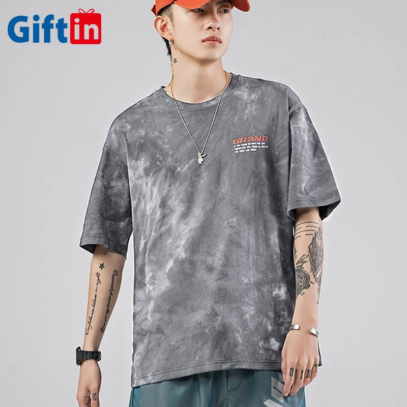 New Delivery for Sublimation Shirt Printing -  2020  High Quality Custom Logo Printing Fashion T-shirt Streetwear Hip Hop Tie Dye Tshirt Tie Dye t Shirts Oversized Mens – Gift detail pictures