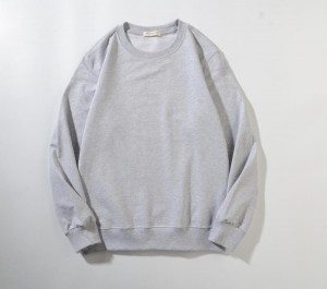 Fashion Cotton O-Neck Plus Size Autumn Hoodie Sweater 2021 Sports Casual Couple Unisex Men’S Terry Sweatshirts