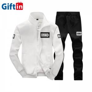 Men Sweatsuit Slim Fit Soccer Custom Logo Jogger Sets Wholesale Designers Zipper Track Suits