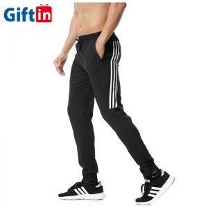 2020 Wholesale Custom Sweat Pants Dry Lace Up Running Sports Gym Workout Safety Designer Stacked Joggers Plain Slim Fit Men’s Pants