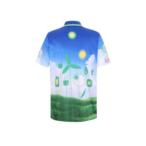 Customise Polo Shirt Sublimation Sport Running Polo shirts high quality