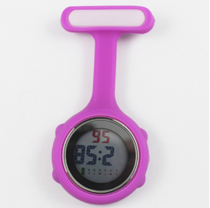 Nurse Watch, multi-function Silicone Electronic Nurse Watch, watch chest watch digital display custom LOGO WTH0003
