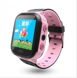 smart kids gps tracking wrist watch q100 Children watch phone SOS emergency  WP0005