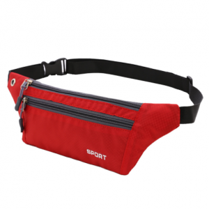 Water resistant anti-theft running belt waist pack travel long waist bag money belt for sport SPB0600