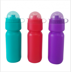 High Quality Plastic Drinking Bottle 600ml causal world cup plastic sport water bottle PEB0100
