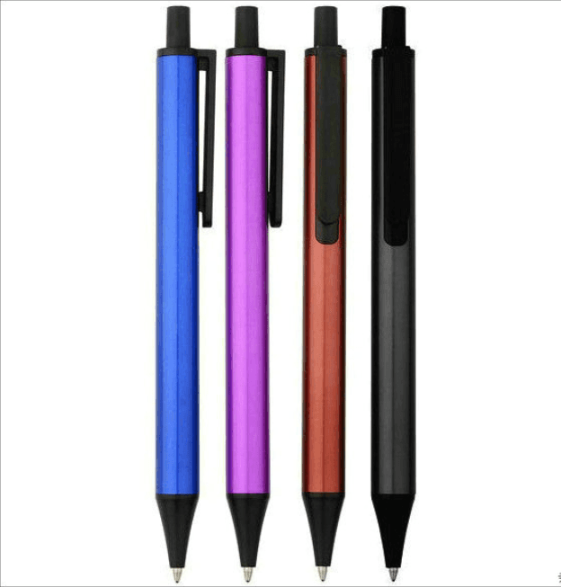 High-grade gel pen custom logo office business type metal pen clip bullet 0.5 black pen mimeograph advertising1
