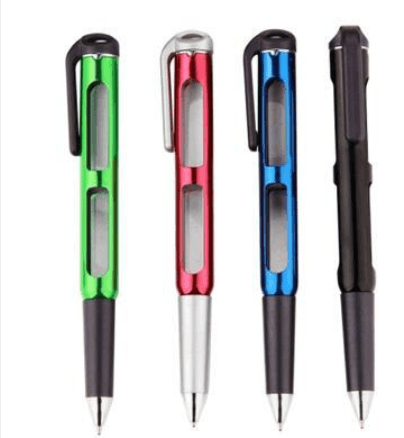 Metal Magnifier Pen Magnifier Ballpoint Pen Advertising Gift Promotion Ball Pen Stationery Giveaway