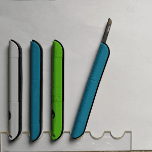 Multifunctional ballpoint pen, scissors pen, knife ruler pen, writing stationery, combined gift ballpoint pen P1231