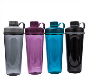 New men and women shake cup wild plastic hand cup simple double plastic cup outdoor sports bottle SKB1010