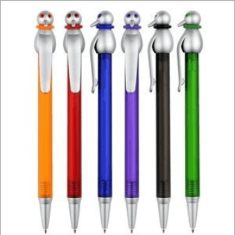 Penguin pen penguin head cartoon shape cute gift student advertising gift plastic ballpoint pen