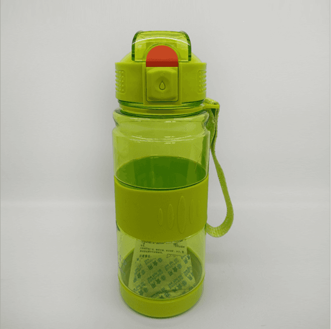 Pop-up space cup anti-scalding sports bottle custom portable handle advertising plastic cup