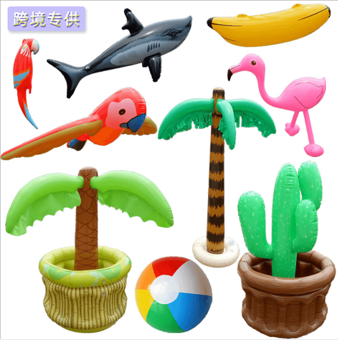 Pvc inflatable shark children's inflatable toys