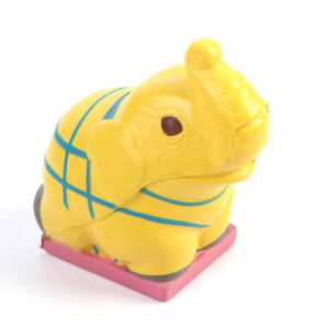 Yellow Elephant Shaped New Novelty Toy PU Stress Ball for Kids  STR0031