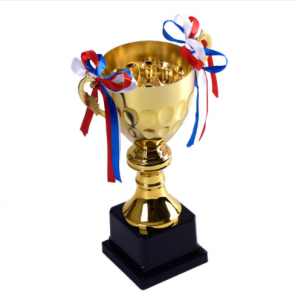 Hot selling high-end dancer metal gold sport trophy cup  TR0114
