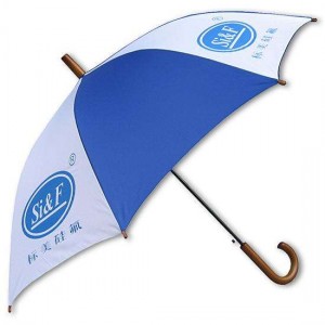 Promotional advertising umbrella long straight umbrella