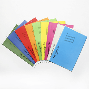 A4 FC size Kraft Paper Hanging File Folder