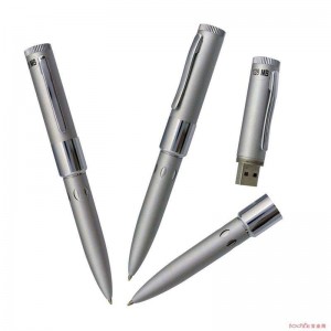 metal ballpoint pen with usb flash drive 4g 8g 2g data preload metal roller pen with custom logo laser engraving usb pen  MP0061