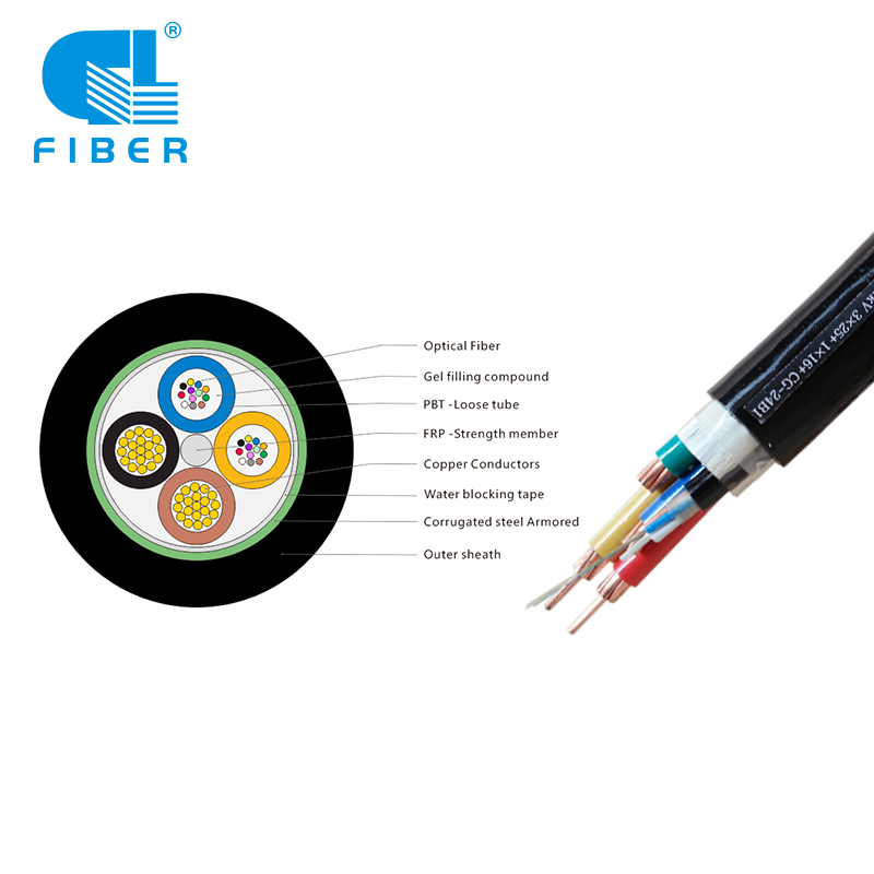 hybrid fiber optic cable