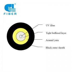 3.0mm 1FO Drop Cable TPU Jacket