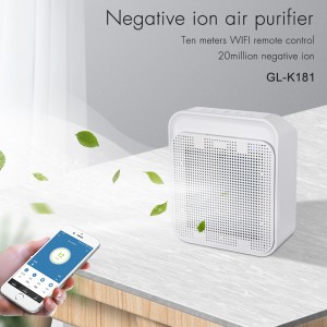 GL-K181 New Design Negative Ion WiFi Control HEPA Home Air Purifier