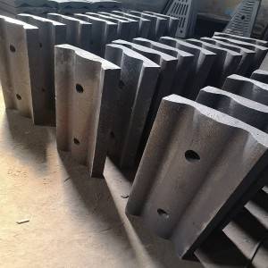 ម៉ាស៊ីនកិនគ្រាប់បាល់ Chrome Alloy Steel Ball Mill Liner