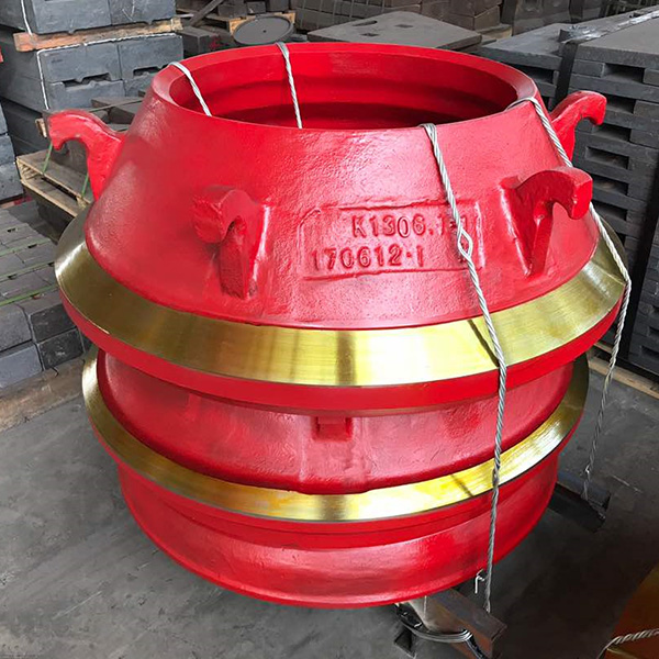 China Cheap price Concave - Cone Crusher Spare Parts and Wear Parts Bowl Liner Mantle Liner Cone Liner for Crushing Process in Mining Industry – H&G