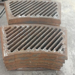 Hot New Products China Manganese Steel Casting Parts Bowl Liner Concave for Nordebrg Stone Cone Crusher with Factory Price