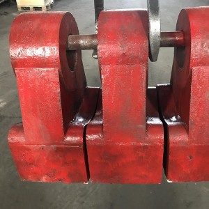 Hammer Crusher Spare Parts High Manganese and High Chrome Shredder Hammer