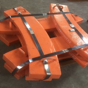 Bilyalı Değirmen Taşlama SAG Mill AG Değirmen ve Çubuk Değirmen Yüksek Manganez Bilyalı Değirmen Astarı Kullanıyor