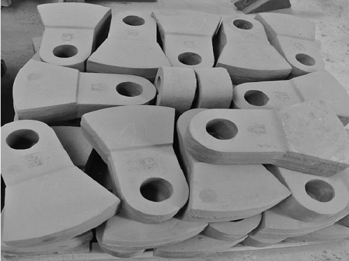 Marteaux H&G, barre de soufflage à impact, déchiqueteuse à l'industrie du recyclage de concassage de métal