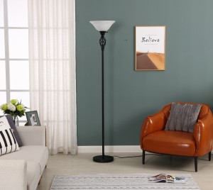 Super Purchasing for Modern metal shade tripod dimmable led floor standing lamp lighting for home living room hotel bedroom