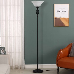 Super Purchasing for Modern metal shade tripod dimmable led floor standing lamp lighting for home living room hotel bedroom