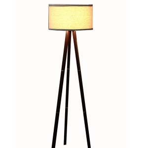 China Supplier Nickel Table Lighting - Floor Lamp – Contemporary Tripod Lamp, 58 in. Decor Light. Home Decor Lighting-GL-FLW009 – Goodly