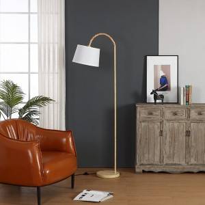 Arc Metal Floor Lamp, Adjustable Gooseneck | GL-FLM019