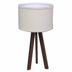 Tripod Table Lamp Wood,Dark Wood Table Lamp | Goodly Light-GL-TLW008