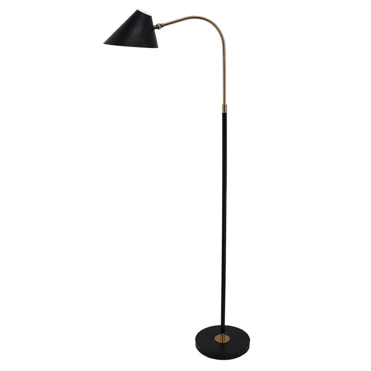 Black and Gold Floor Lamp-1