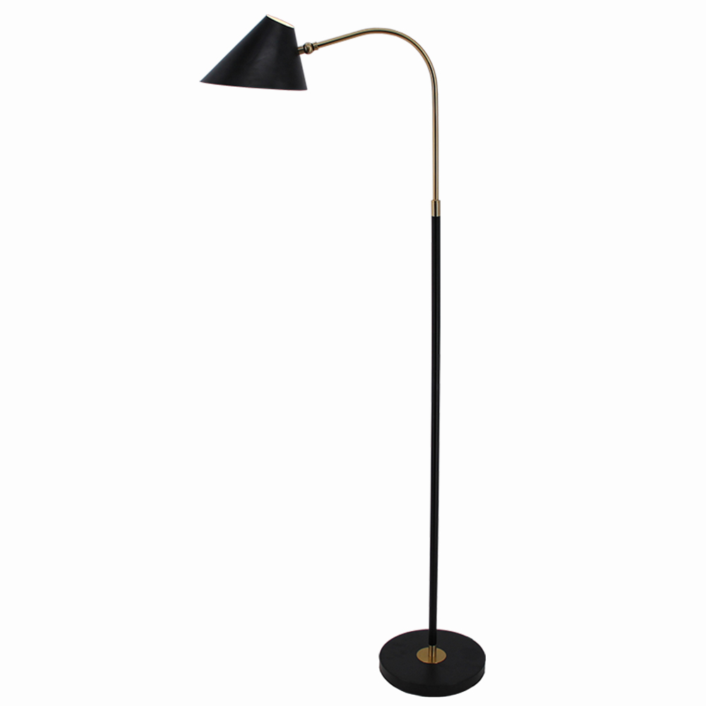 Black and Gold Floor Lamp-1