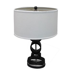 Gedraaide houten tafellamp, moderne houten tafellamp |  Goed licht-GL-TLW042