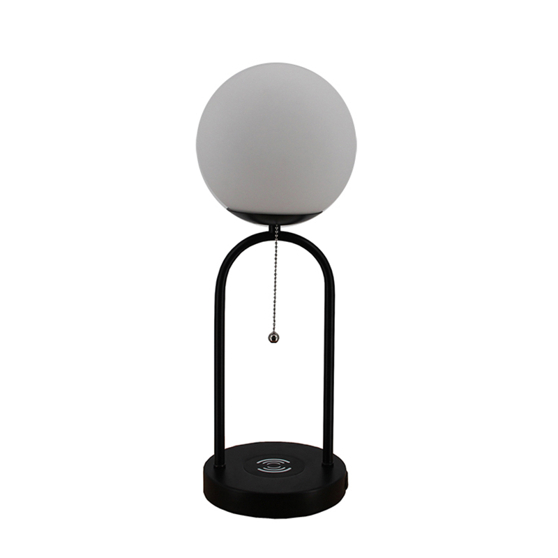 Glass and Metal Table Lamp,Glass Ball and Metal Table Lamp | Goodly Light-GL-TLM033 Featured Image