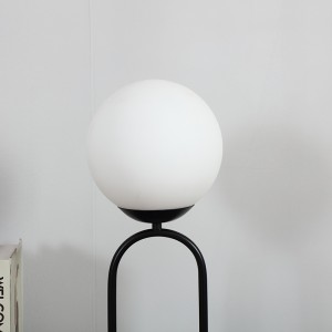 Glass and Metal Table Lamp,Glass Ball and Metal Table Lamp | Goodly Light-GL-TLM033