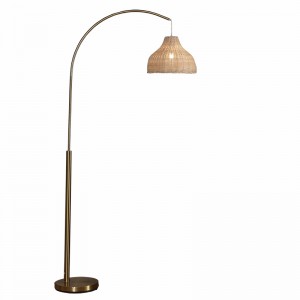 Gold Tall Floor Lamp,Overarching Floor Lamp Brass | Goodly Light-GL-FLM140