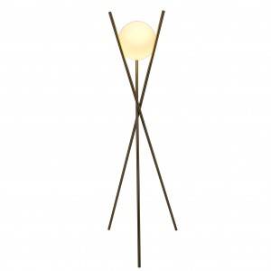 Gold Tripod Floor Lamp,Iron Sphere Floor Lamp | Goodly Light-GL-FLM108