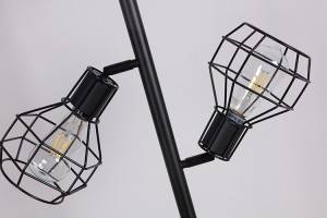 Industrial Metal Floor Lamp,Metal Birdcage Floor Lamp | Goodly Light-GL-FLM041