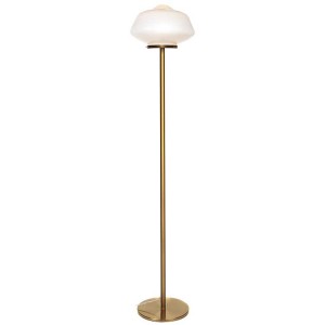 LED svítilna Torchiere, mosazná stojací lampa, extra vysoká stojací lampa |  Dobře světlo-GL-FLM024